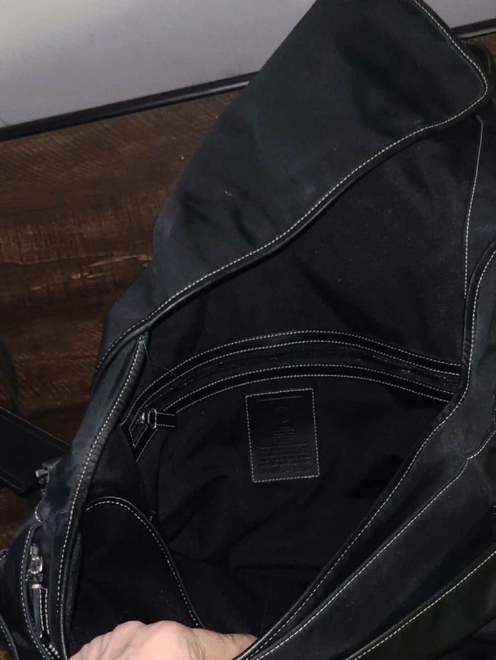 Coach Black Men's Messenger Bag